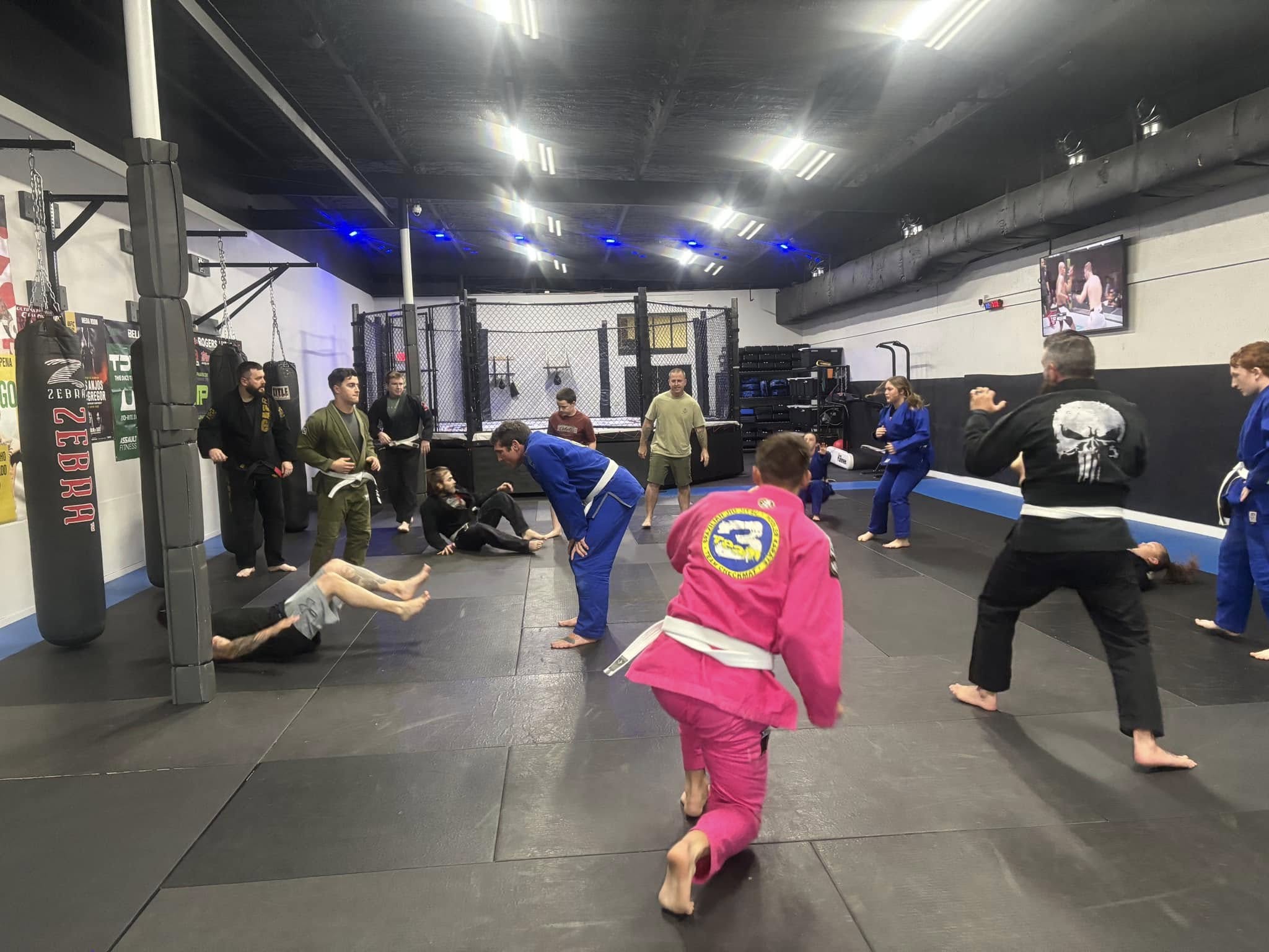 Training at Effingham Combat Academy